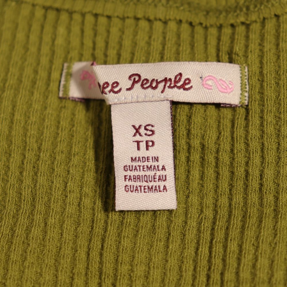 NWT Free People Santa Clara Thermal in Ferngully - Picture 14 of 16